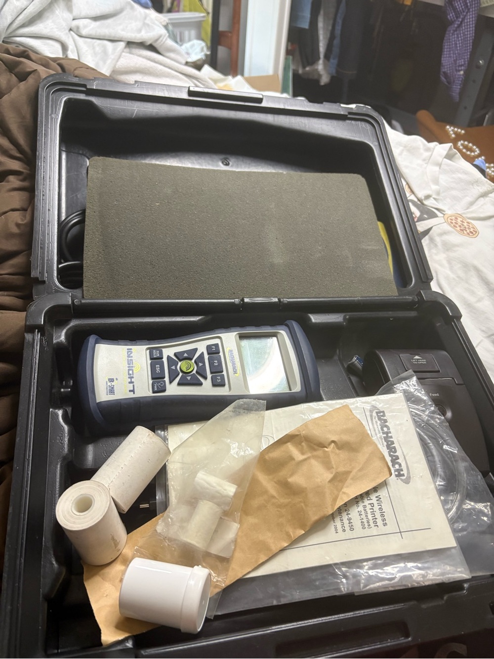 Bachrach Portable Meter Kit - Black, White, Blue